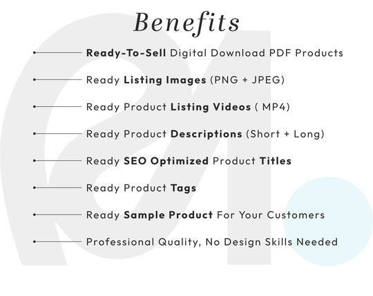 PLR Digital Products | Ready to Sell 2026 + 2027 Premium Digital Planners with Resell Rights | Pack with Listing Materials Included