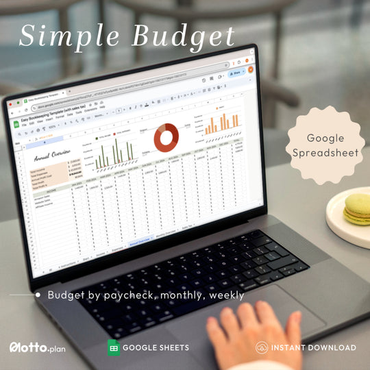 Simple Budget Spreadsheet – Google Sheets budgeting tool