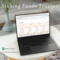 Sinking Funds Tracker | Google Sheets Budget Template